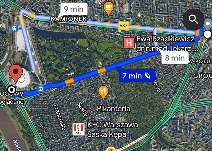 Wiatraczna Glamour Warszawa